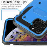 Built In Screen Protector Hybrid iPhone Case
