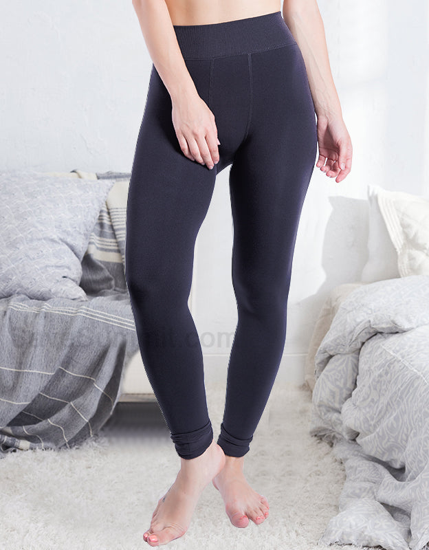New Extra Thick Warm Leggings with Fleece for Women 2024 Winter Thicken  Stretch Jeggings Large Size Gray Women's Cotton Leggings - AliExpress