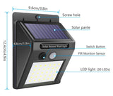 30 LED Solar Motion Sensor Light - savesummit.com