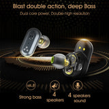 Dual Driver True Wireless Earbuds Extra Bass - savesummit.com