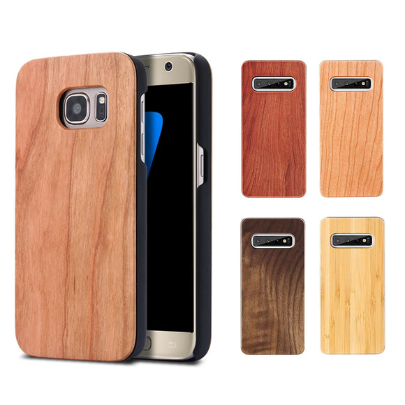 Samsung Real Wood Back Phone Case