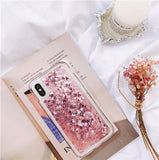 Samsung Cute Liquid Glitter Phone Case - savesummit.com